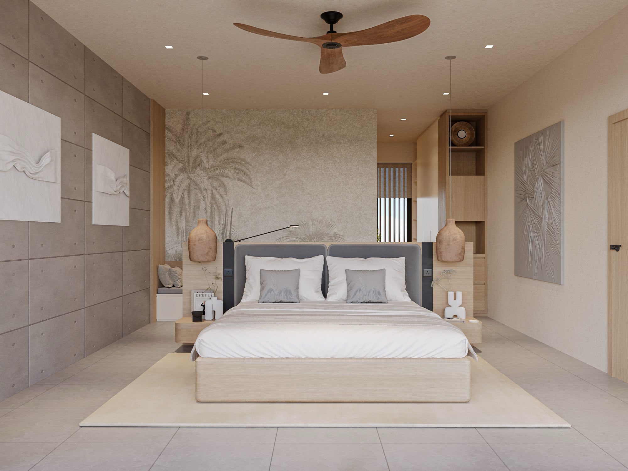 master wall paper view