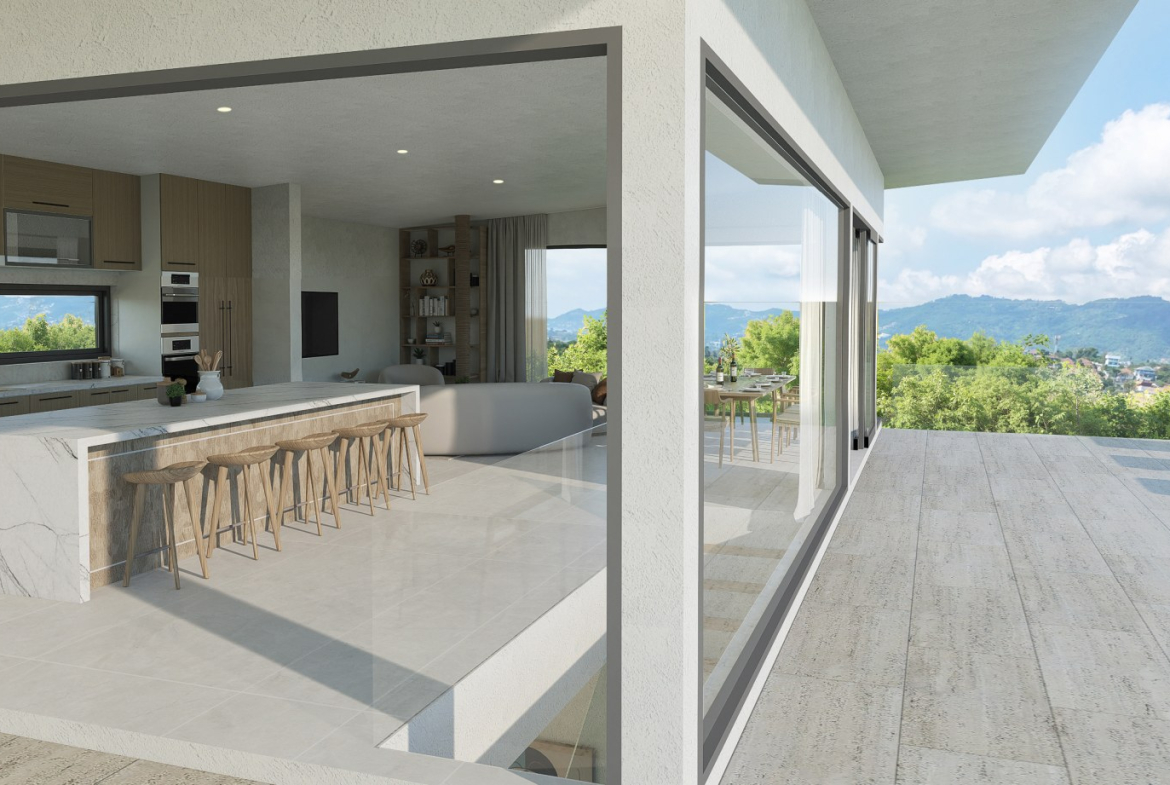 Luxury Sea View Villa for Sale in Bophut, Koh Samui| Panoramic Ocean & Mountain Views