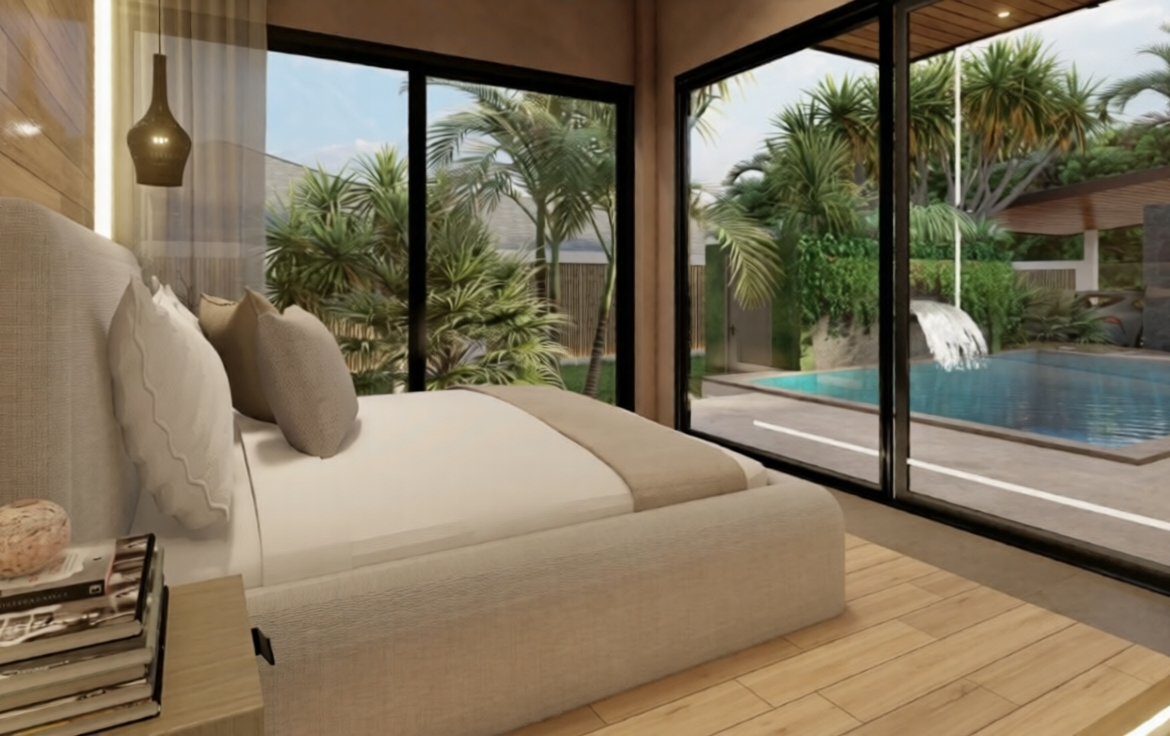 Modern 3-Bedroom Pool Villas for Sale in Maenam, Koh Samui