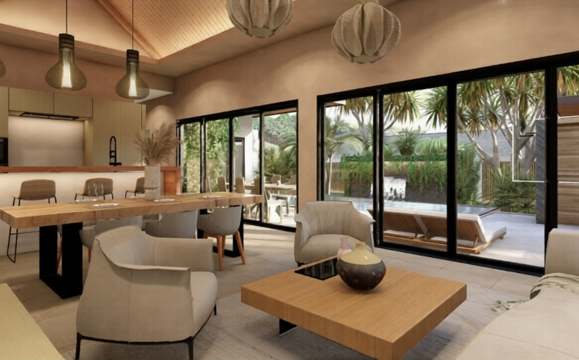 Modern 3-Bedroom Pool Villas for Sale in Maenam, Koh Samui