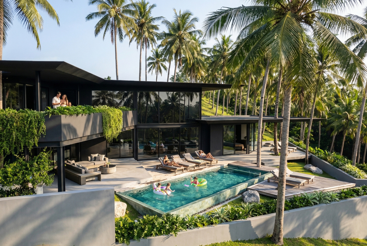2–6 Bedroom Luxury Villas & Garden Lofts in Koh Samui