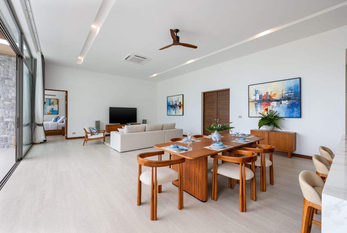 Exclusive 4-Bedroom Luxury Sea View Villa for Sale in Bophut, Koh Samui
