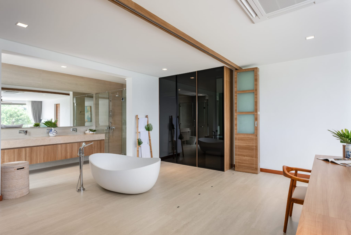 Exclusive 4-Bedroom Luxury Sea View Villa for Sale in Bophut, Koh Samui