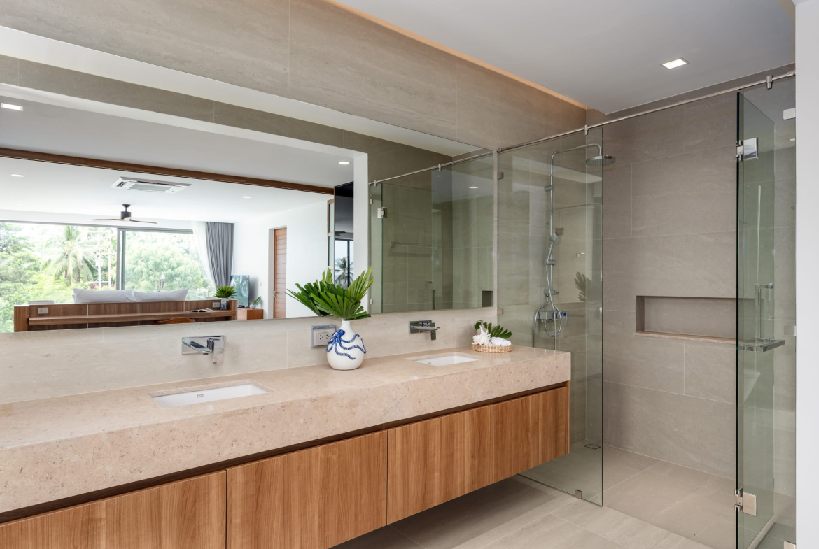 Exclusive 4-Bedroom Luxury Sea View Villa for Sale in Bophut, Koh Samui