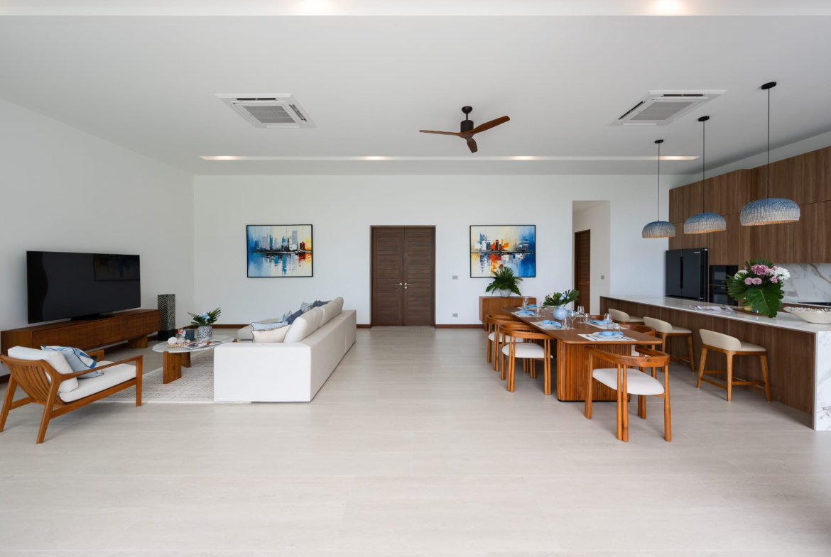 Exclusive 4-Bedroom Luxury Sea View Villa for Sale in Bophut, Koh Samui