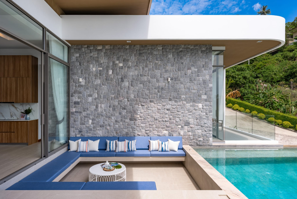 Exclusive 4-Bedroom Luxury Sea View Villa for Sale in Bophut, Koh Samui
