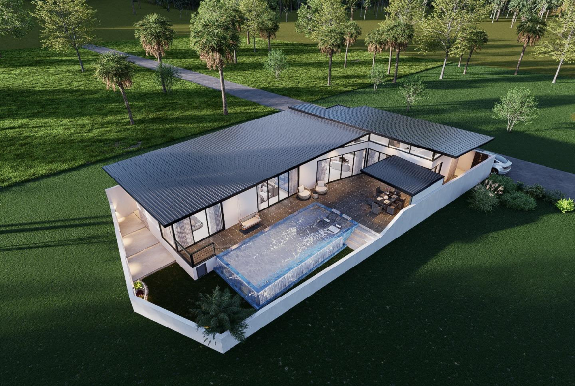 3-Bedroom Pool Villa for Sale in Maenam, Koh Samui
