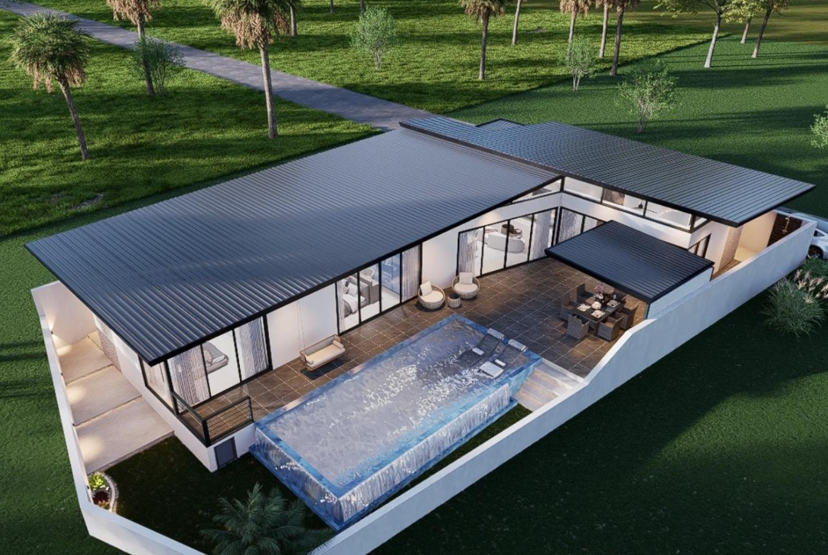 3-Bedroom Pool Villa for Sale in Maenam, Koh Samui