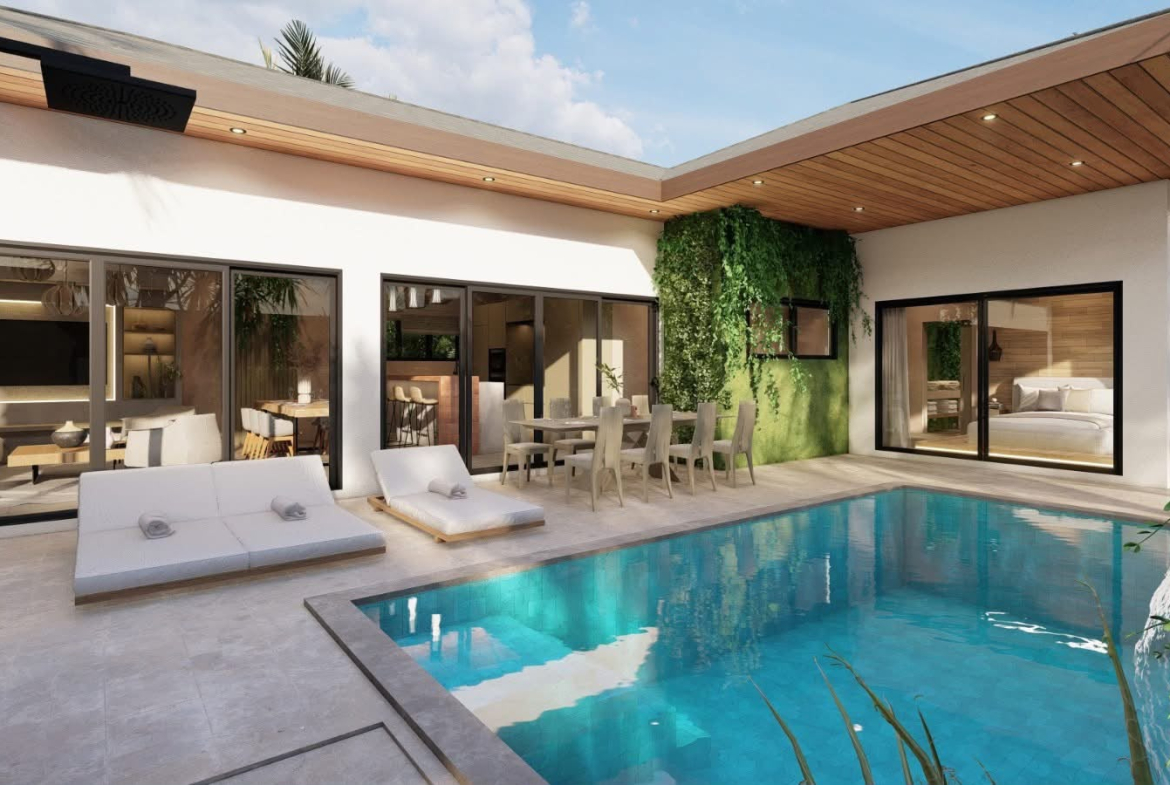 Modern 3-Bedroom Pool Villas for Sale in Maenam, Koh Samui