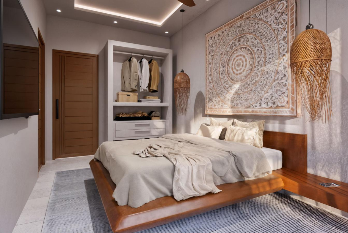2-3-Bedroom Modern Tropical Pool Villas for Sale in Lamai, Koh Samui