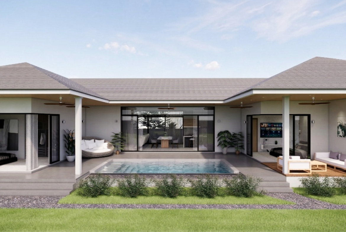 Modern 3-Bedroom Villas for Sale | Maenam, Koh Samui