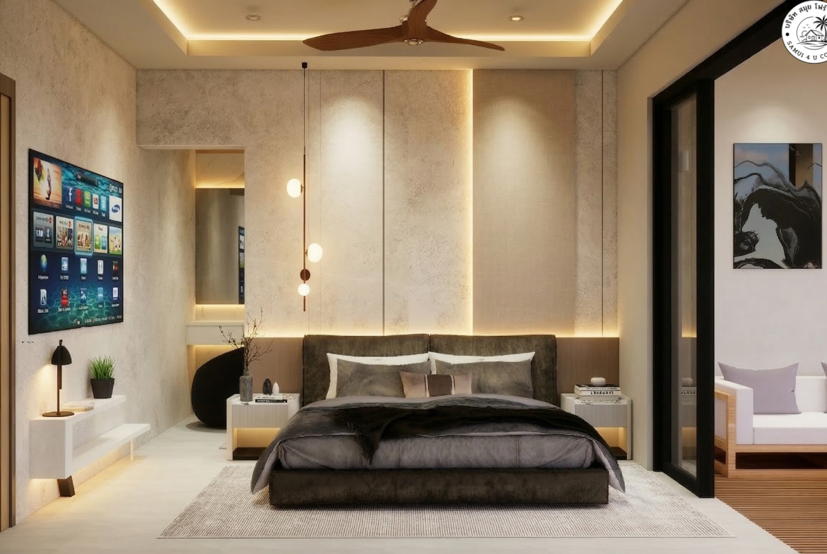 Modern 3-Bedroom Villas for Sale | Maenam, Koh Samui