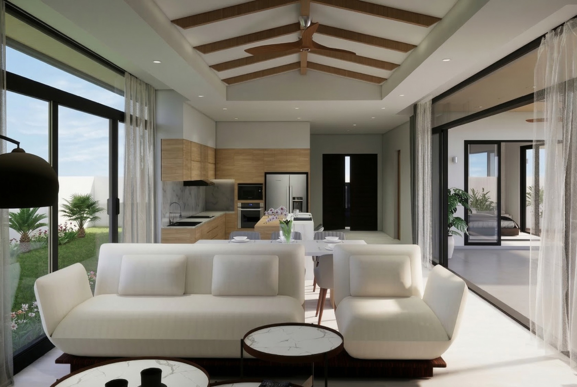 Modern 3-Bedroom Villas for Sale | Maenam, Koh Samui