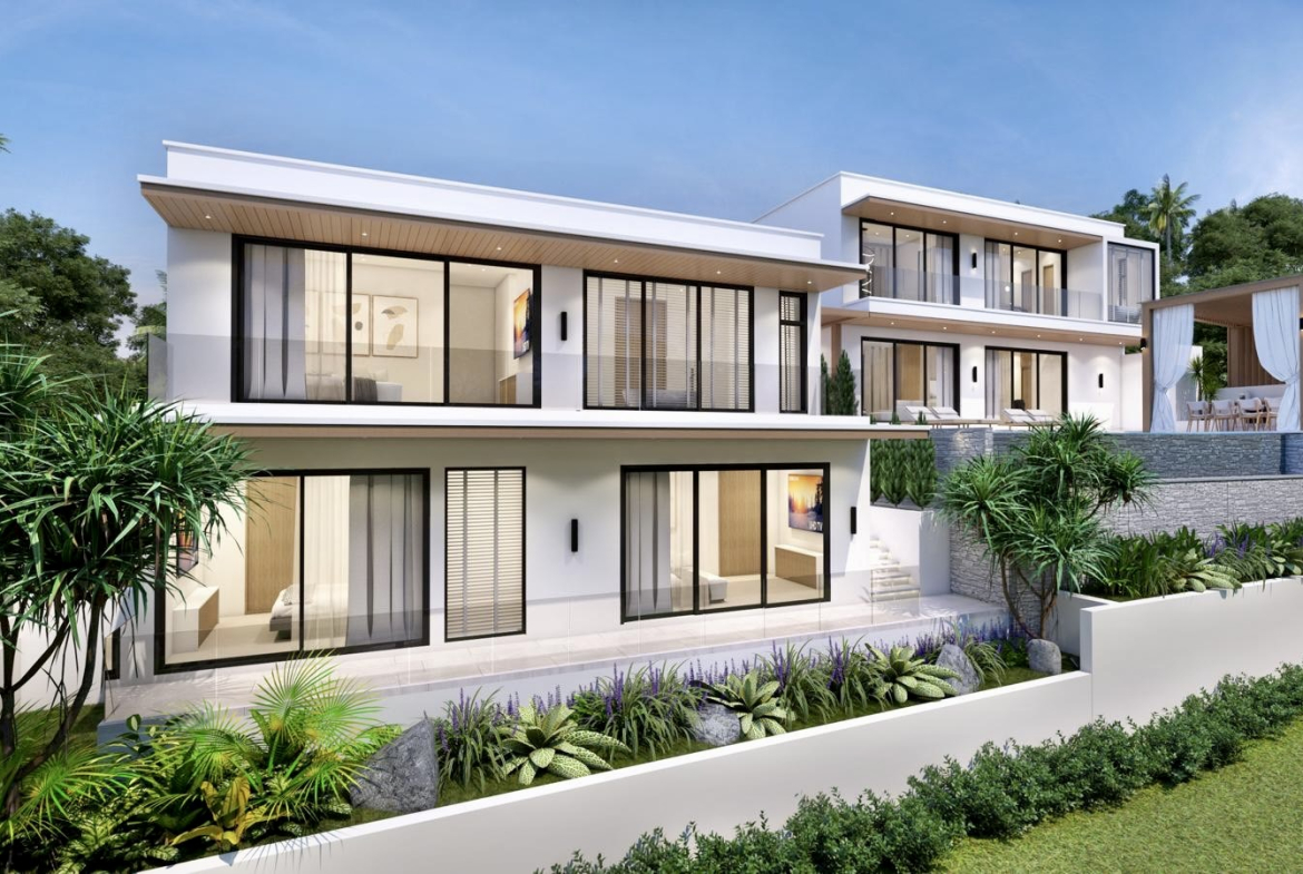 Luxury Hillside Pool Villas with Stunning Sunset Views