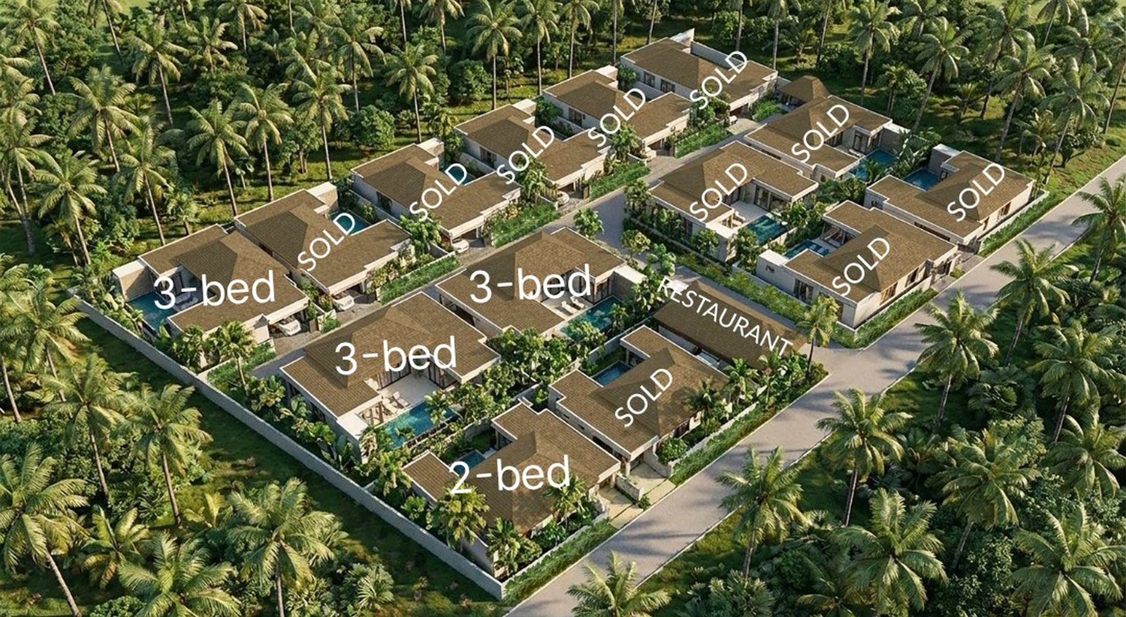 AELORA Masterplans 2 Boutique Pool Villas for Sale in Plai Laem, Koh Samui