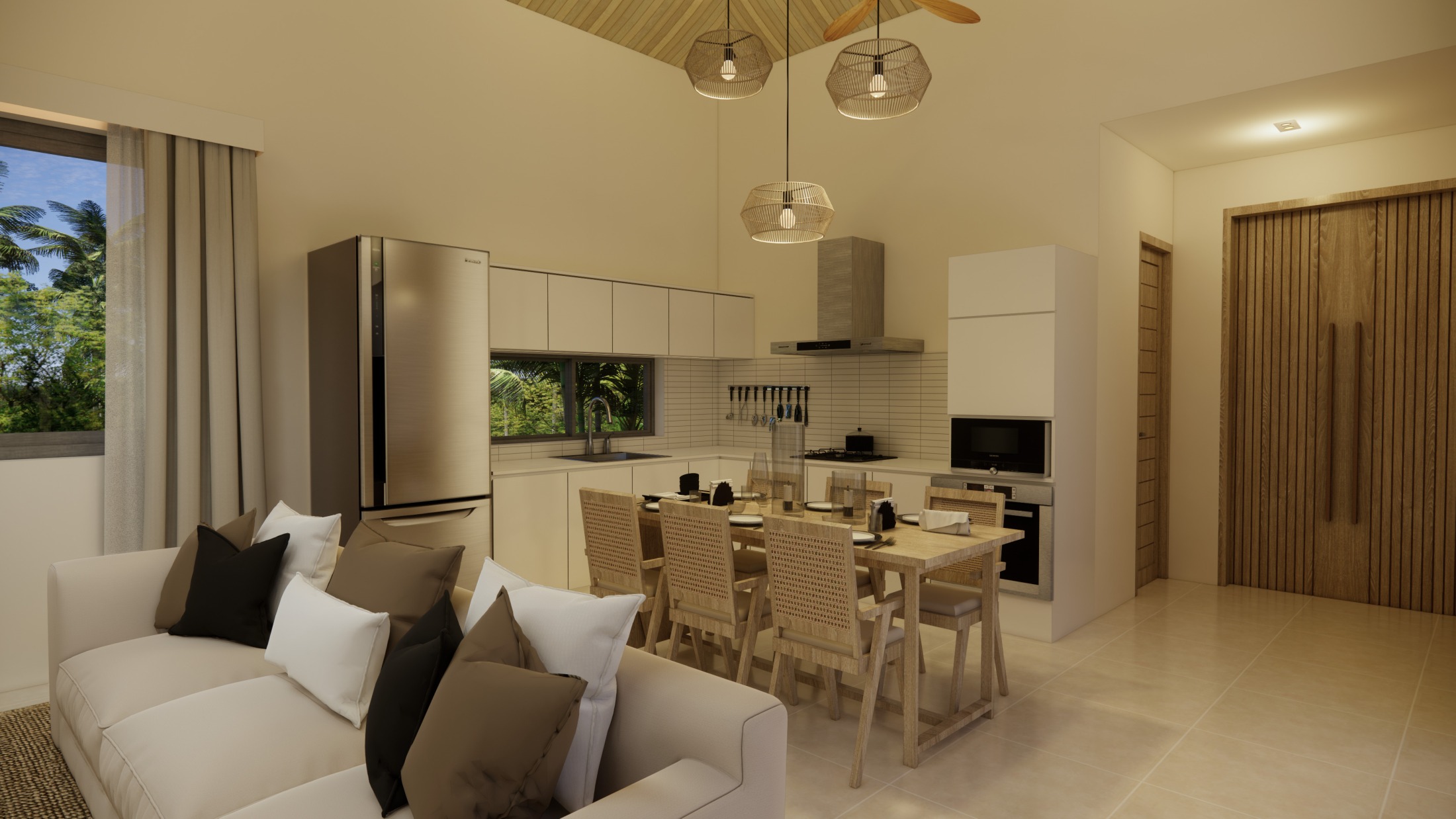 AELORA Residence 2 Bedroom Pool Villa (8) Boutique Pool Villas for Sale in Plai Laem, Koh Samui