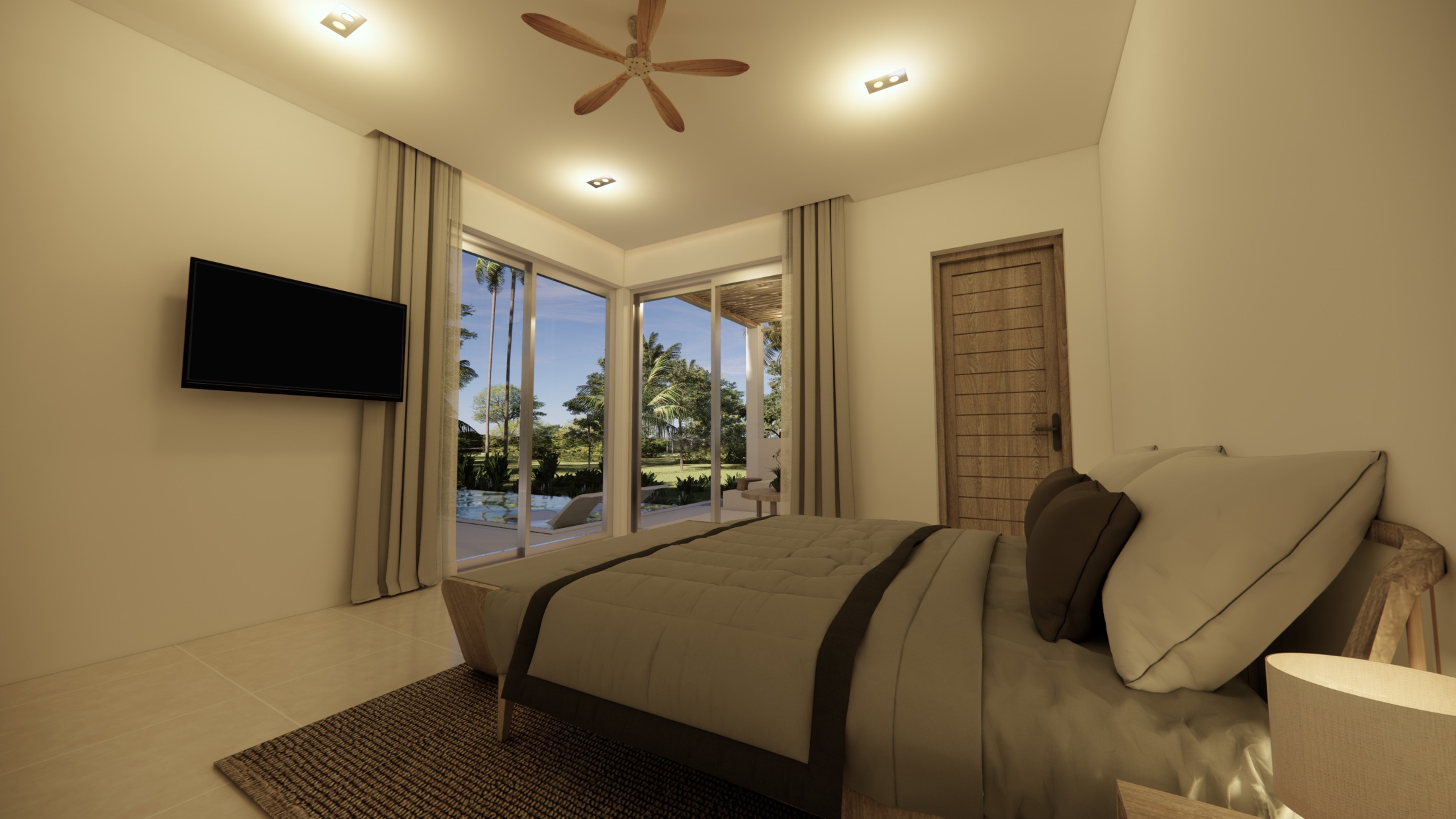 AELORA Residence 3 Bedroom Pool Villa (9) Boutique Pool Villas for Sale in Plai Laem, Koh Samui
