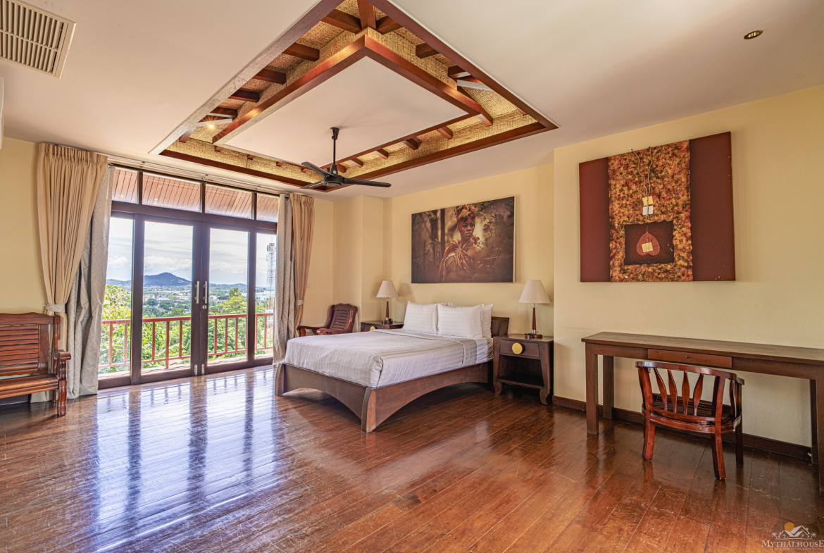 3-Bedroom Pool Villa for Sale in Chaweng Noi, Koh Samui – Tropical Garden, Sea Views & Freehold Option