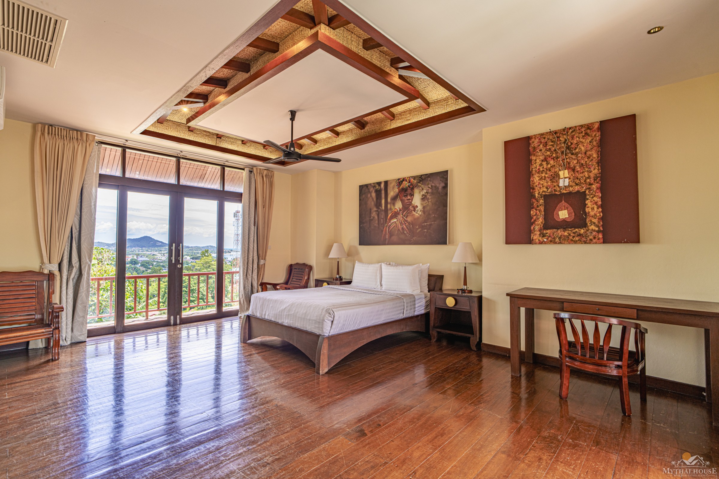 3-Bedroom Pool Villa for Sale in Chaweng Noi, Koh Samui – Tropical Garden, Sea Views & Freehold Option