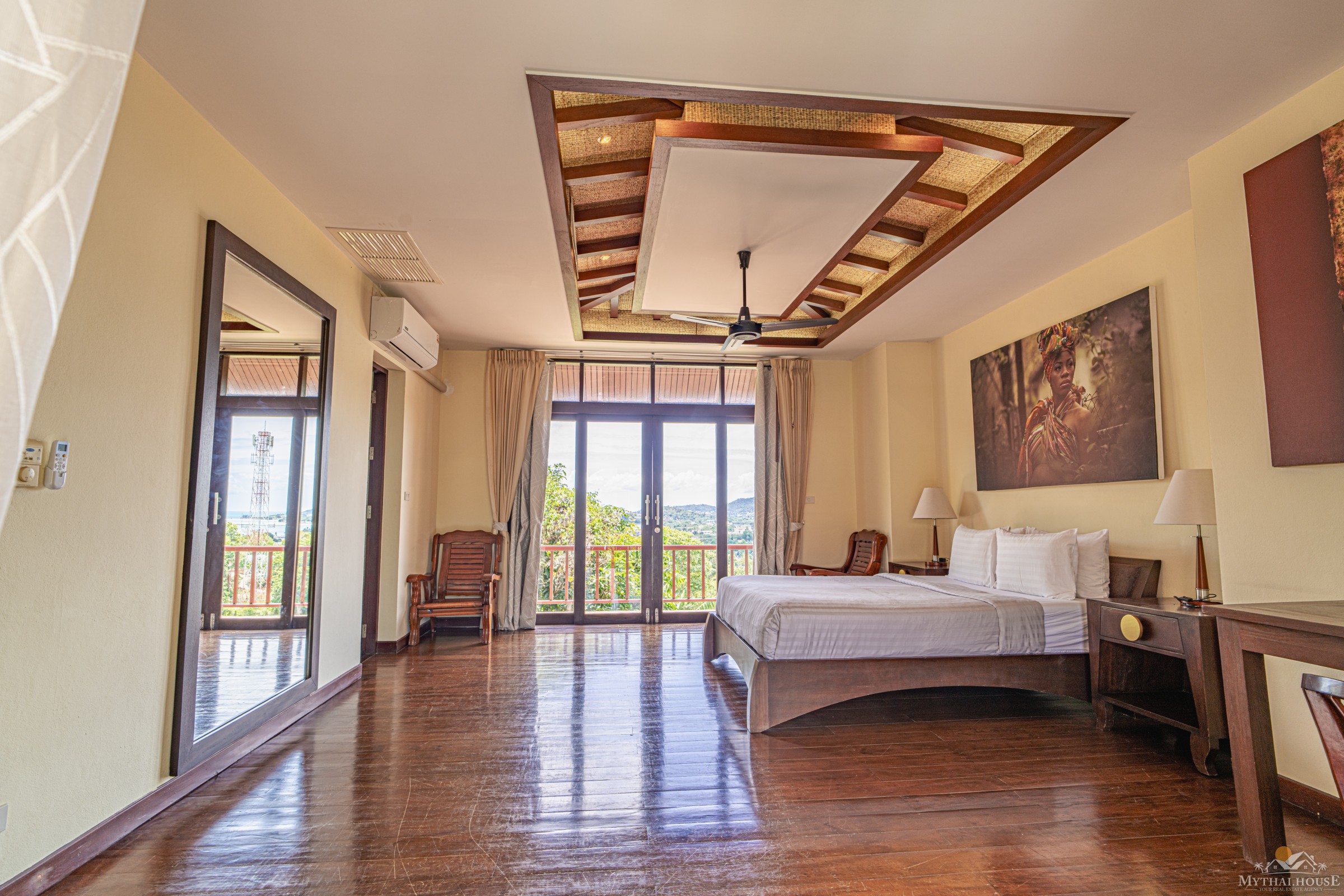 3-Bedroom Pool Villa for Sale in Chaweng Noi, Koh Samui – Tropical Garden, Sea Views & Freehold Option