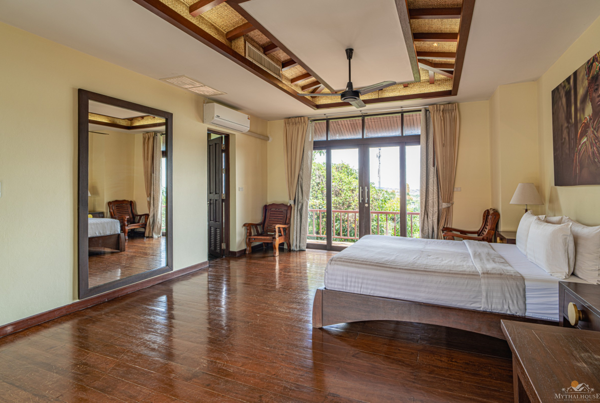 3-Bedroom Pool Villa for Sale in Chaweng Noi, Koh Samui – Tropical Garden, Sea Views & Freehold Option