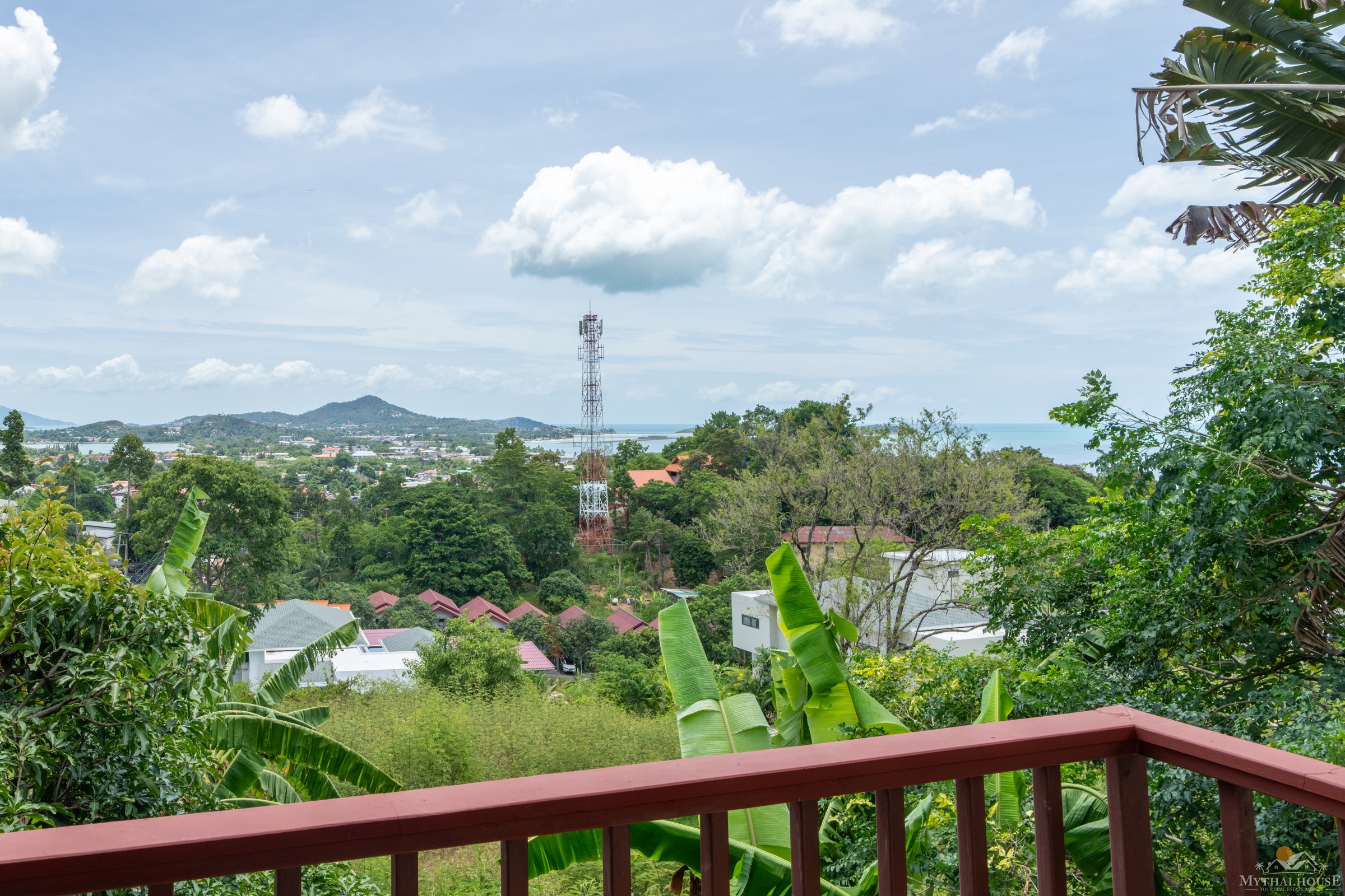 3-Bedroom Pool Villa for Sale in Chaweng Noi, Koh Samui – Tropical Garden, Sea Views & Freehold Option