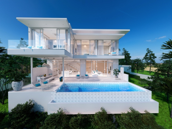 Luxury 3-Bedroom Sea View Pool Villa for Sale in Plai Laem, Koh Samui