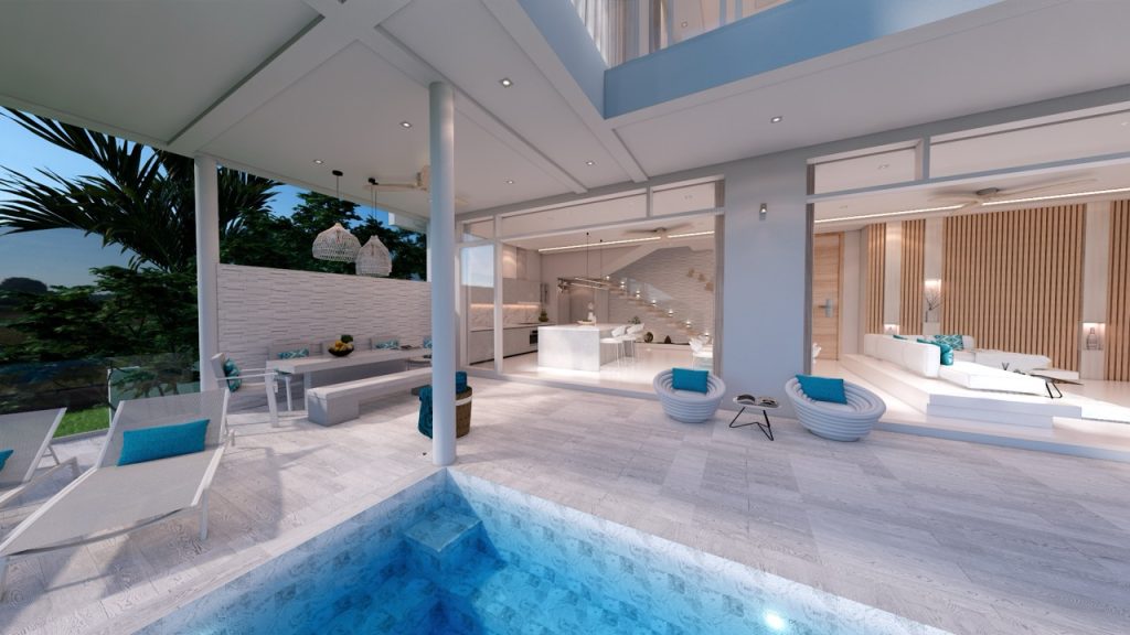 Luxury 3-Bedroom Sea View Pool Villa for Sale in Plai Laem, Koh Samui