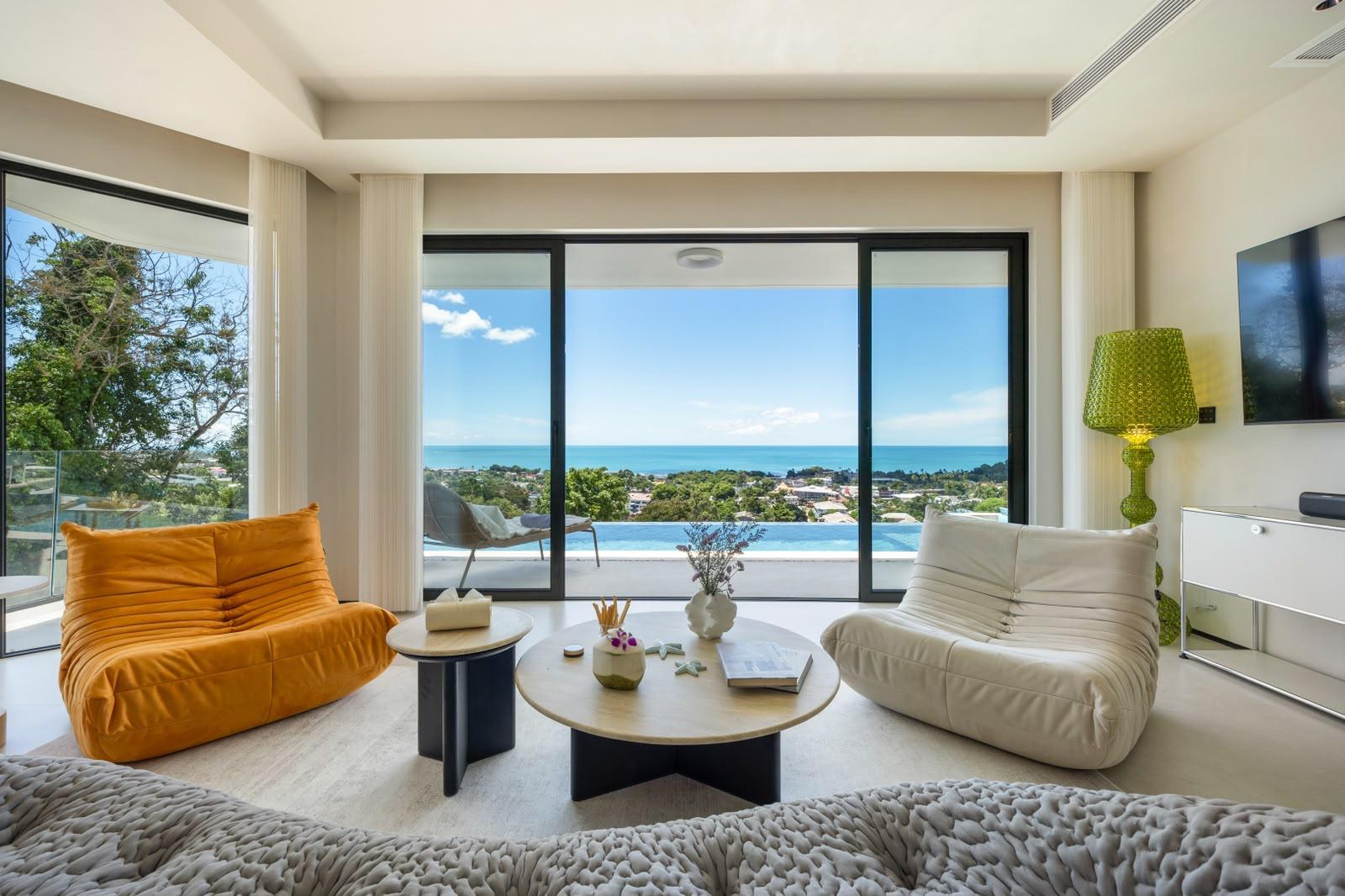 Brand-New 3-Bedroom Smart Pool Villa with Infinity Sea View