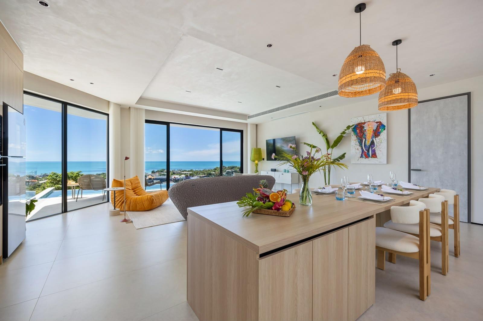 Brand-New 3-Bedroom Smart Pool Villa with Infinity Sea View