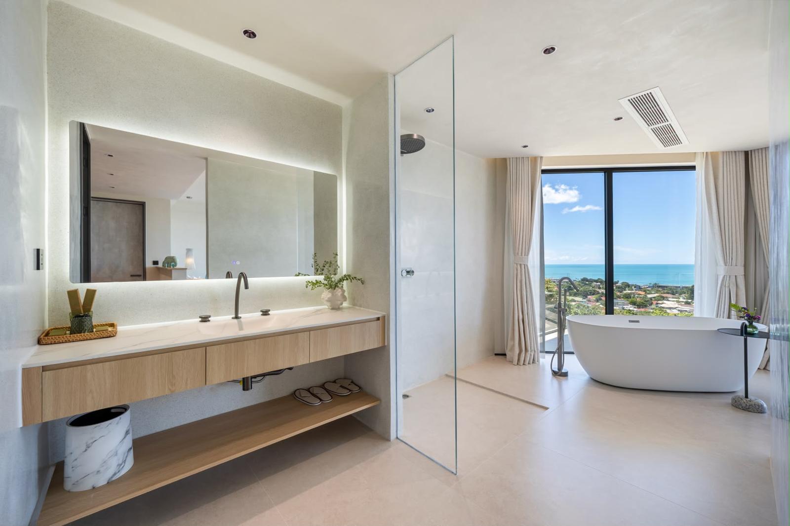 Brand-New 3-Bedroom Smart Pool Villa with Infinity Sea View