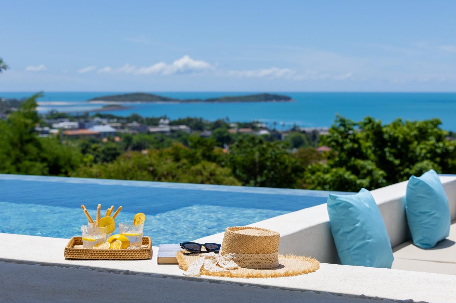 Brand-New 3-Bedroom Smart Pool Villa with Infinity Sea View