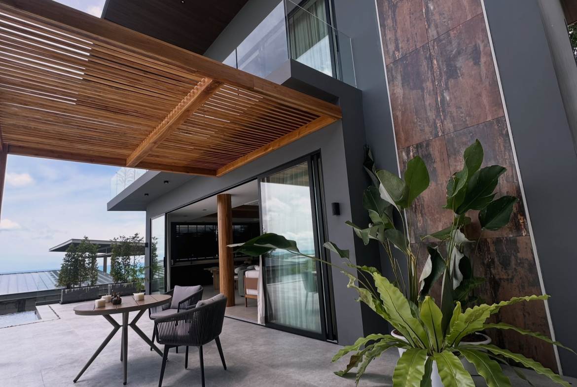 Luxury Designer Villas with Panoramic Island Views