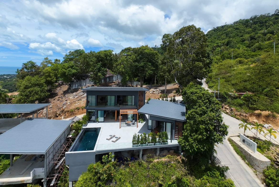 Luxury Designer Villas with Panoramic Island Views