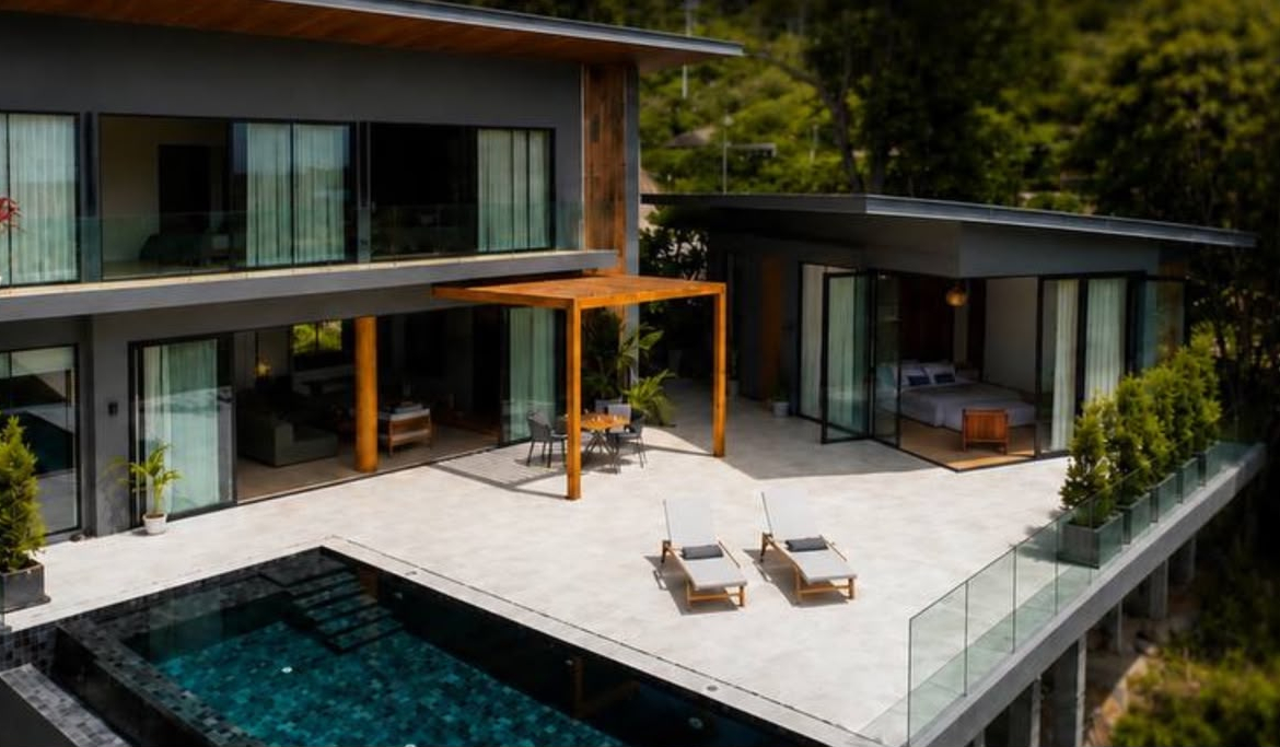 Luxury Designer Villas with Panoramic Island Views