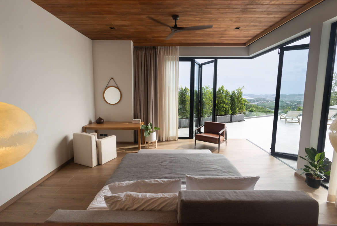 Luxury Designer Villas with Panoramic Island Views