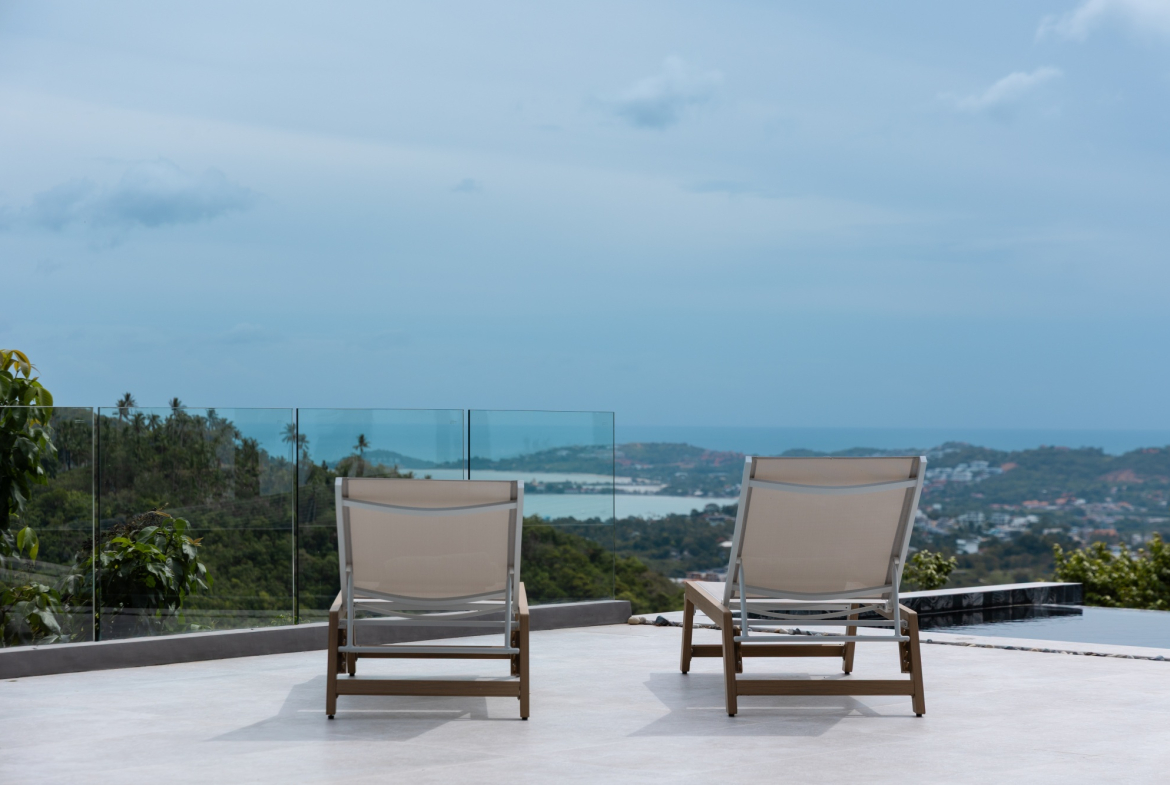 Luxury Designer Villas with Panoramic Island Views