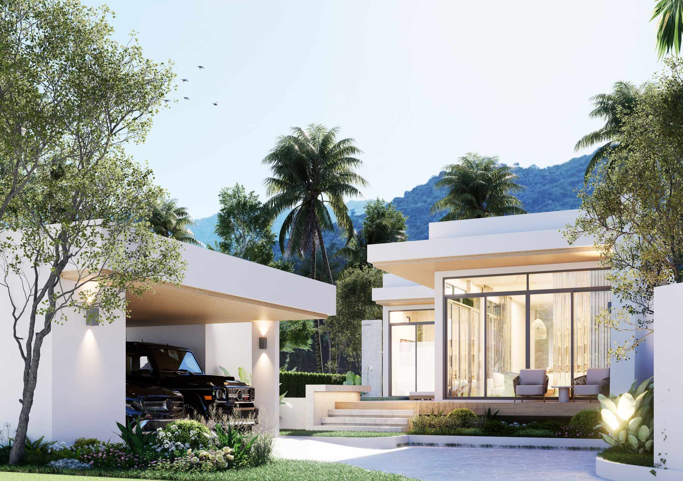Modern 2-Bedroom Pool Villa for Sale in Plai Laem, Koh Samui