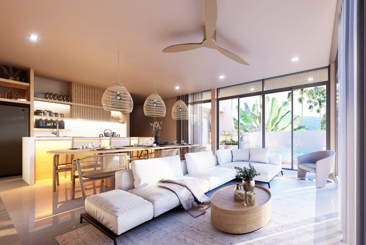 Modern 3-Bedroom Two-Storey Pool Villa for Sale in Plai Laem, Koh Samui
