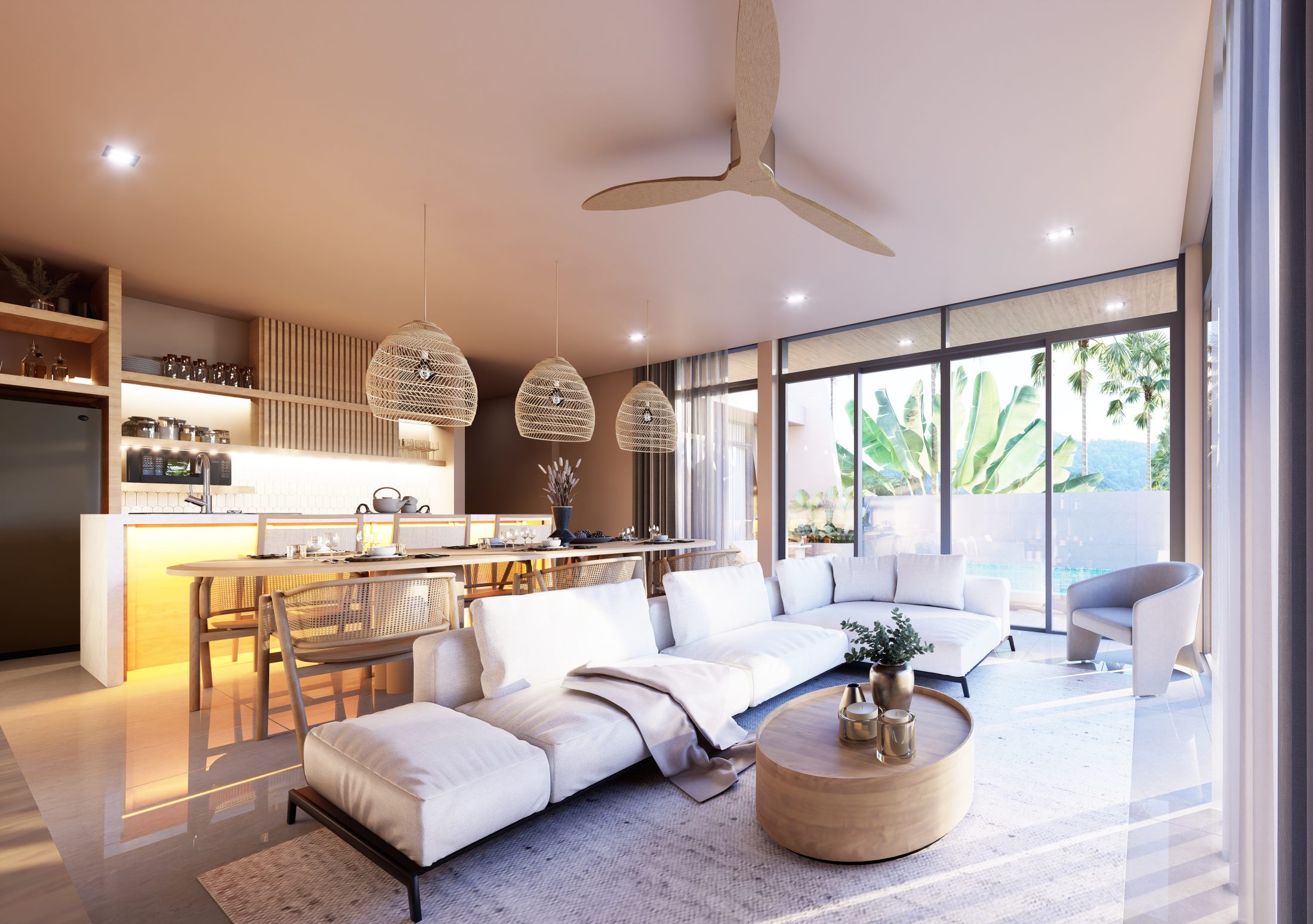 Modern 3-Bedroom Two-Storey Pool Villa for Sale in Plai Laem, Koh Samui
