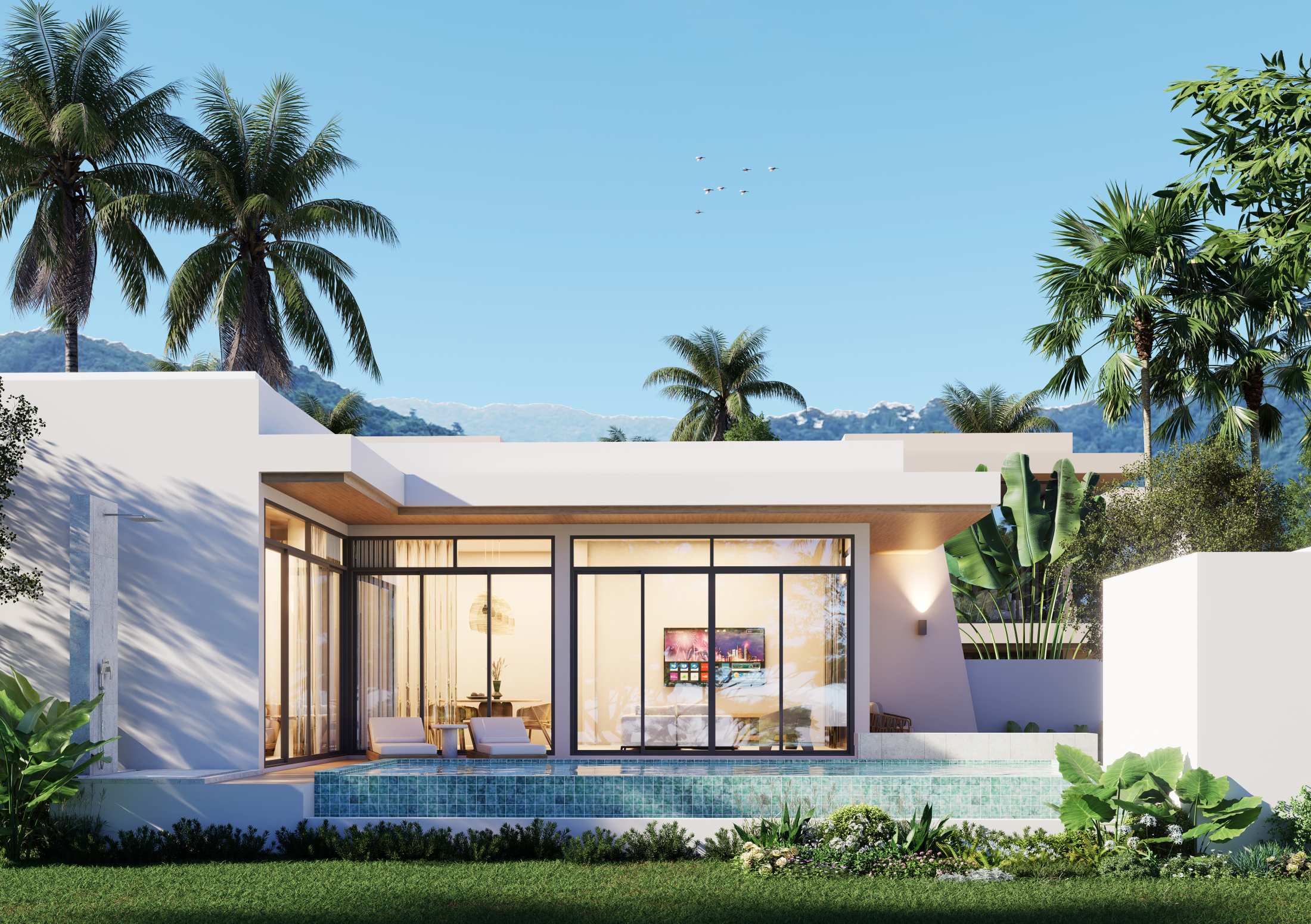 Modern 2-Bedroom Pool Villa for Sale in Plai Laem, Koh Samui