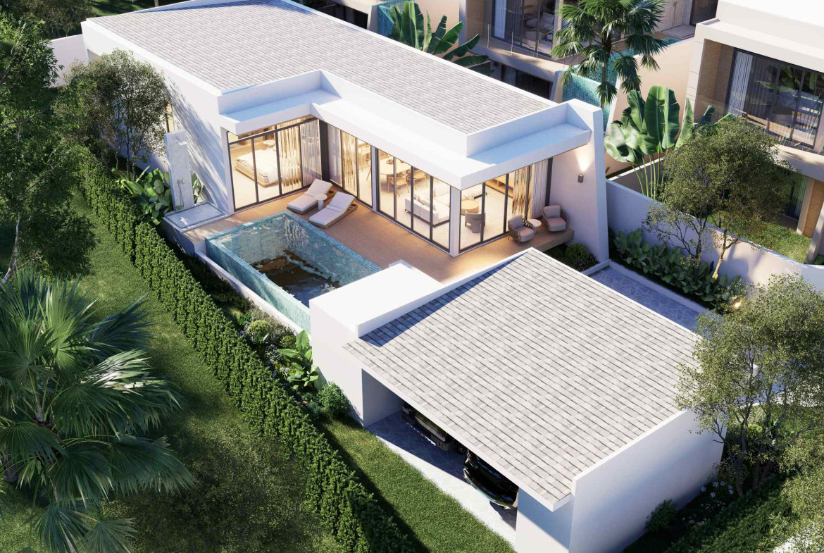 Modern 2-Bedroom Pool Villa for Sale in Plai Laem, Koh Samui
