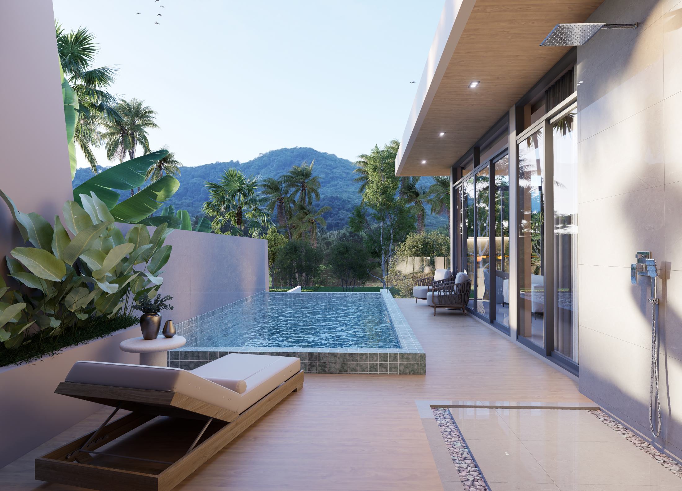 Modern 3-Bedroom Two-Storey Pool Villa for Sale in Plai Laem, Koh Samui