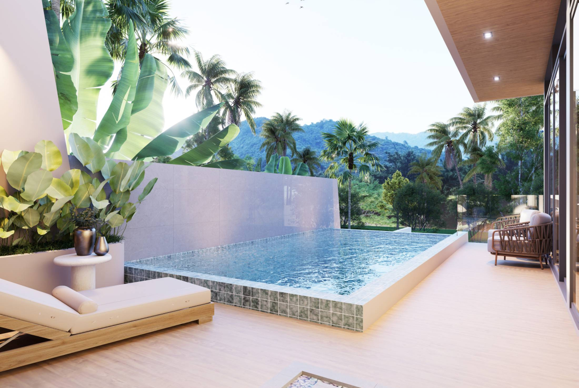 Modern 3-Bedroom Two-Storey Pool Villa for Sale in Plai Laem, Koh Samui