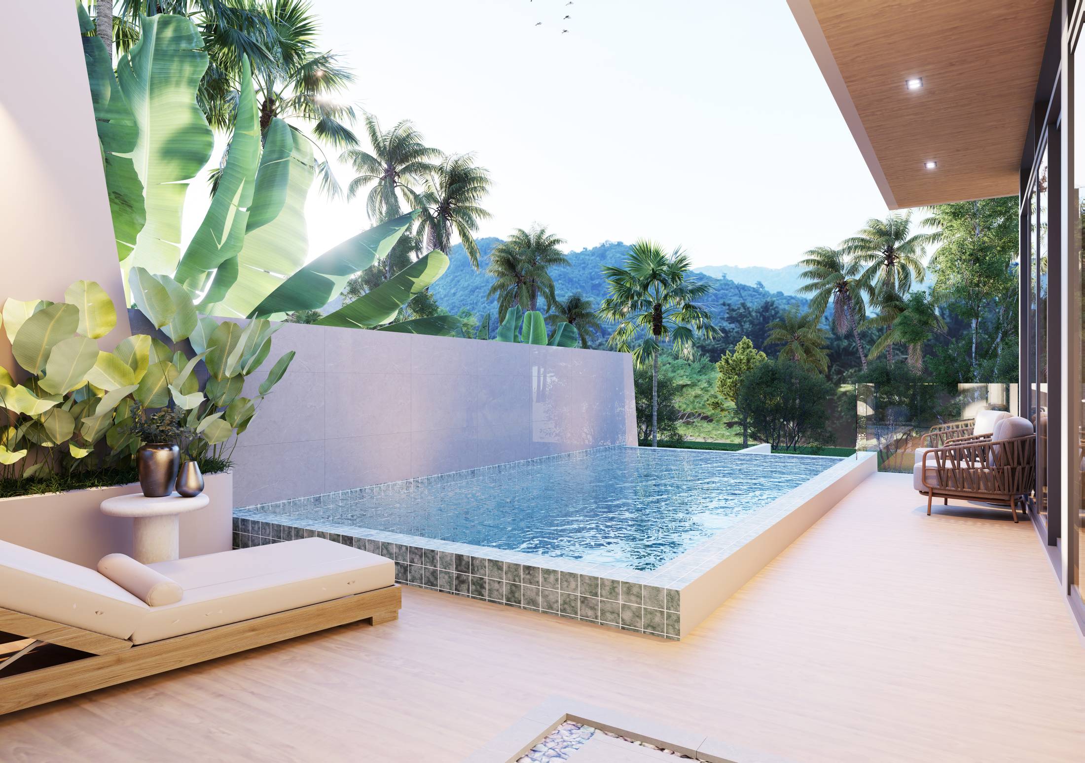 Modern 3-Bedroom Two-Storey Pool Villa for Sale in Plai Laem, Koh Samui