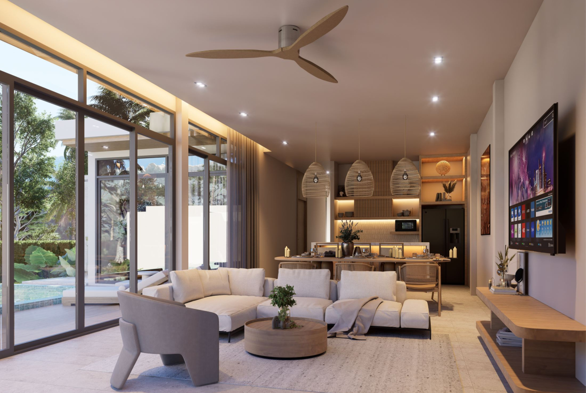 Modern 2-Bedroom Pool Villa for Sale in Plai Laem, Koh Samui