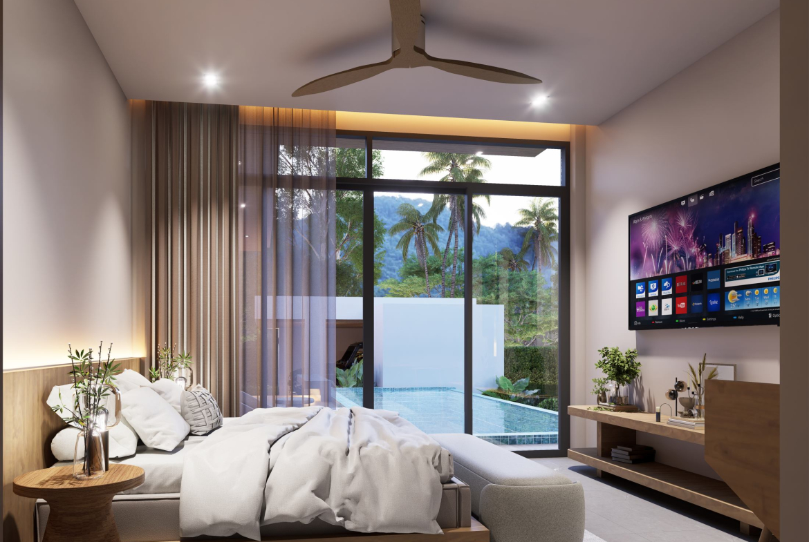 Modern 2-Bedroom Pool Villa for Sale in Plai Laem, Koh Samui