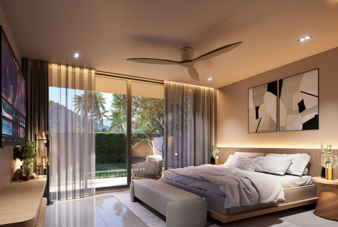Modern 3-Bedroom Two-Storey Pool Villa for Sale in Plai Laem, Koh Samui