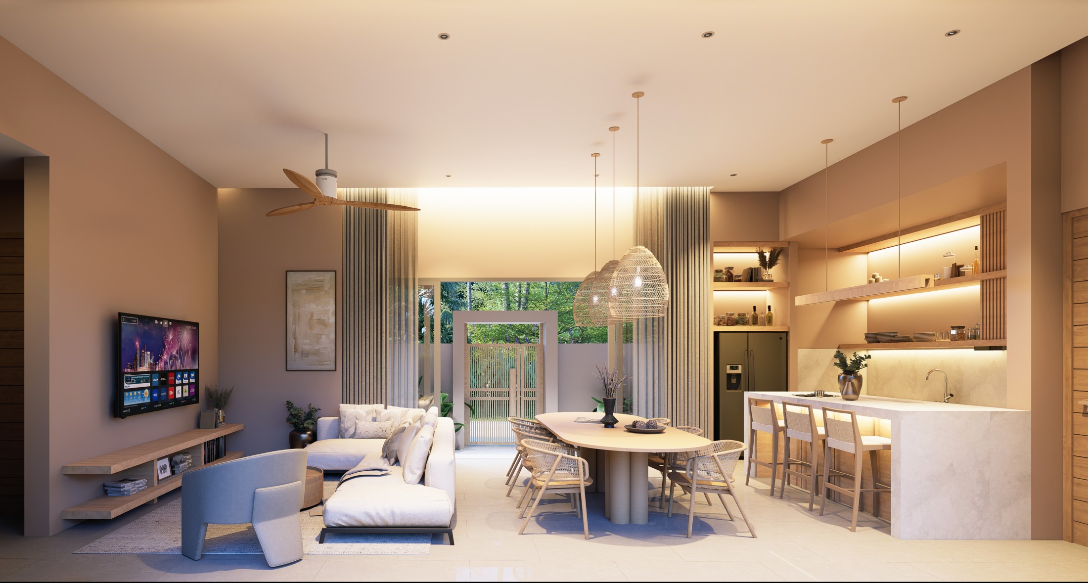 10(1) 3-Bedroom Single-Storey Pool Villa for Sale in Plai Laem, Koh Samui