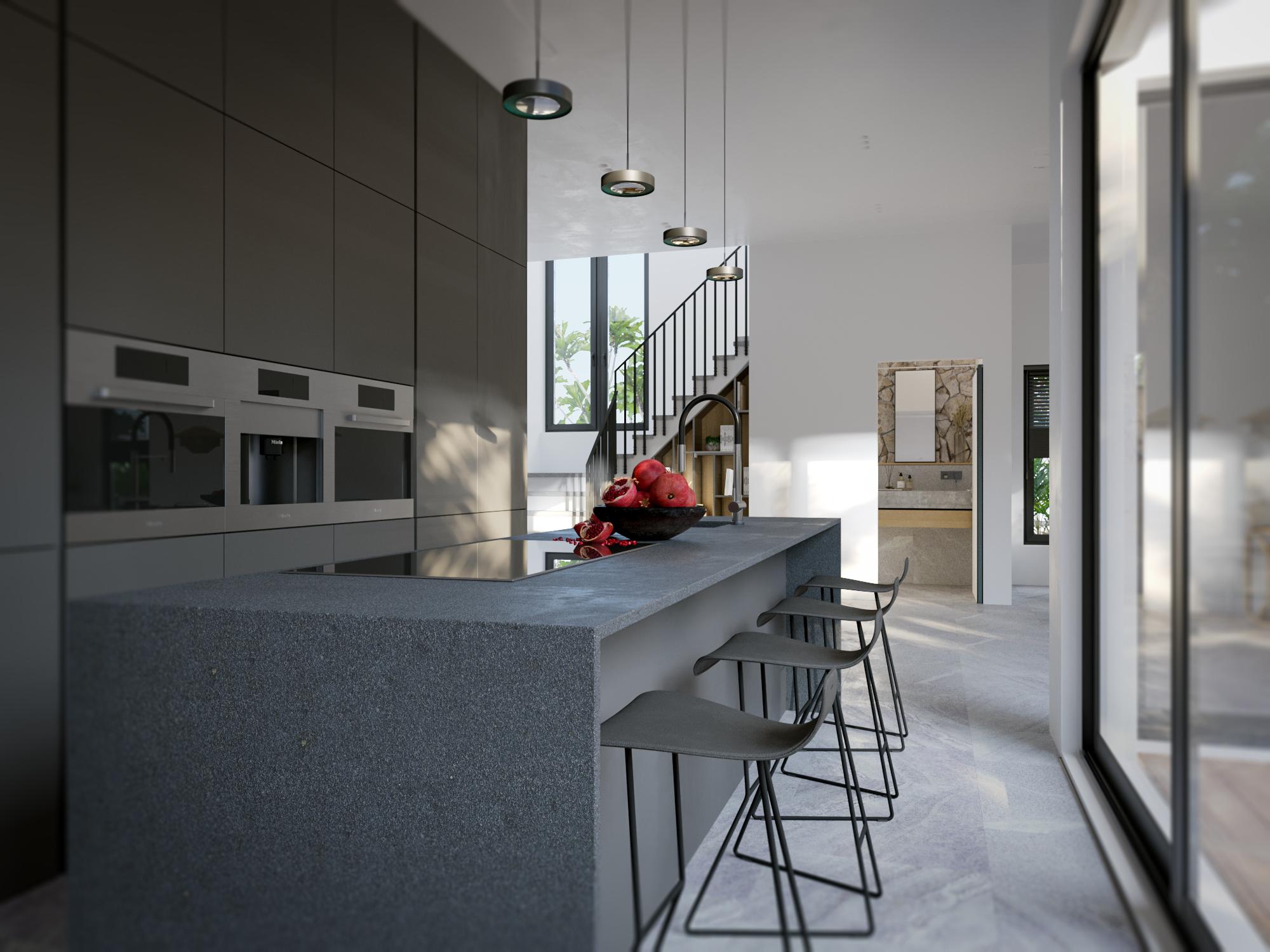 13_villa_render Luxury 3–5 Bedroom Pool Villas in Lamai, Koh Samui